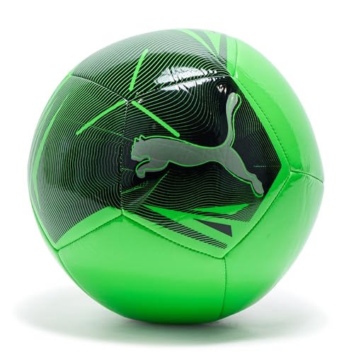 Puma Unisex Big Cat Soccer Ball, Fluro Green PES-Black-Silver AH25, 4