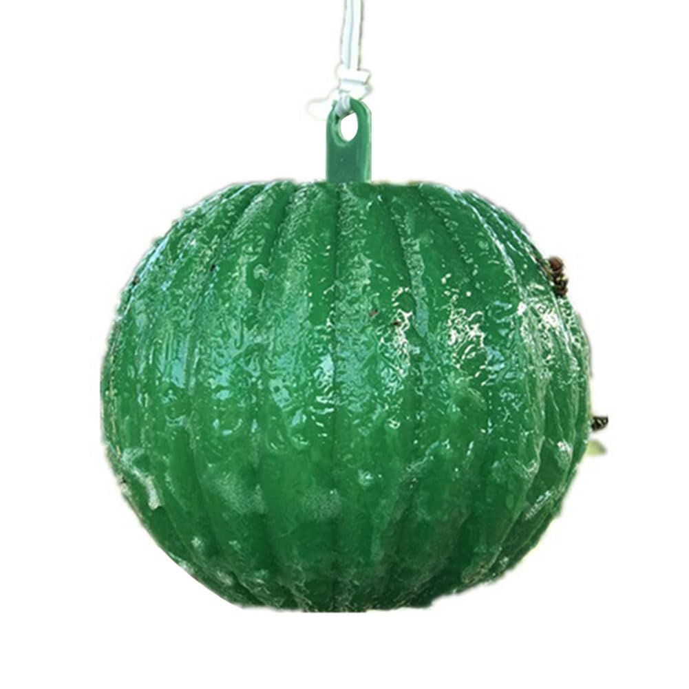 ARVALOLET Ball Fruit Fly Catcher Flying Insect Bug Pest Gnat Traps Ball Sticky Glue Fly Gnat Wasp Mosquito Bugs Trap Ball for Indoor Outdoor House Kitchen Plants Trees