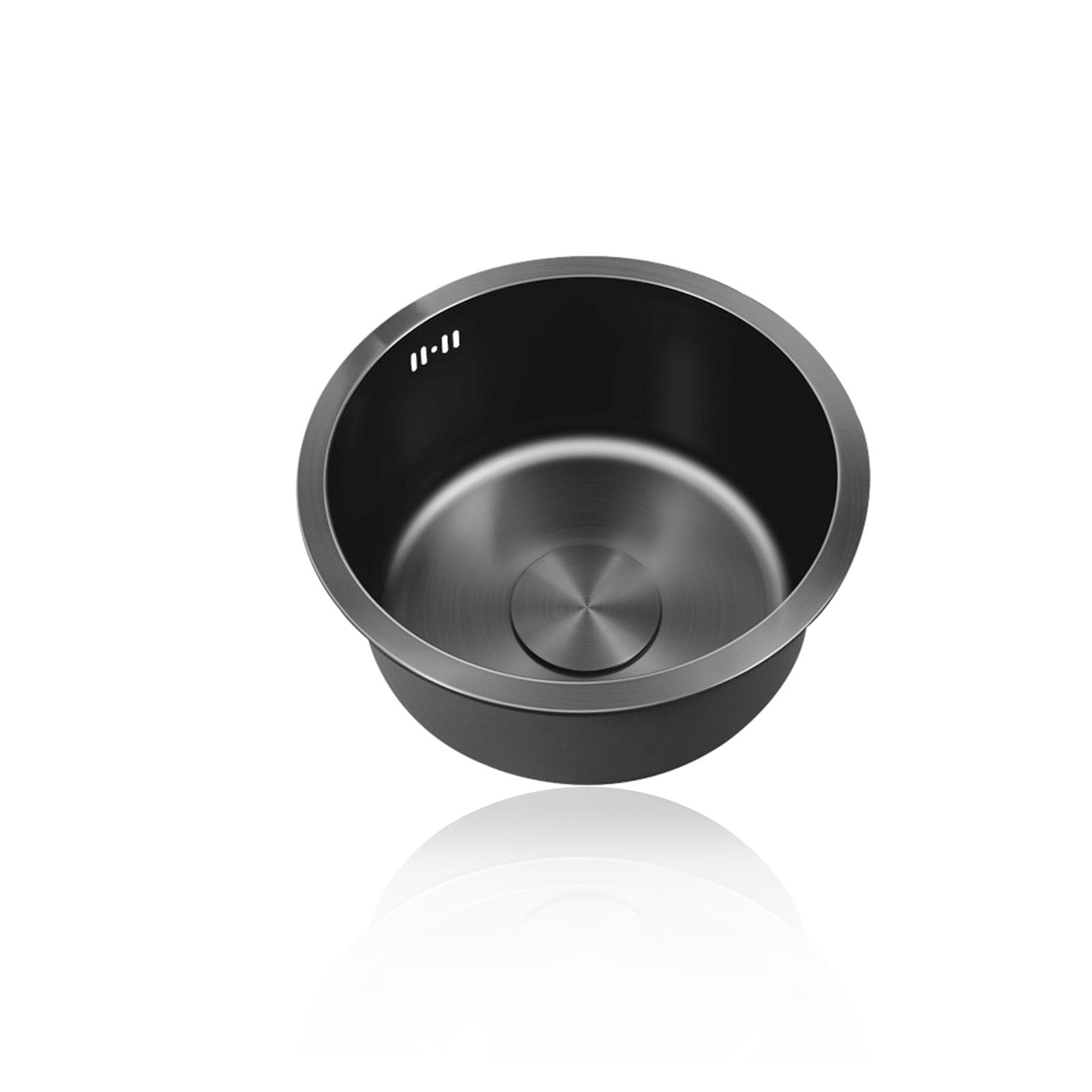 CSXSXAUO Stainless Steel Mini Sink with Drainer and Overflow, Undermount Topmount for Compact Spaces