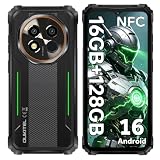 OUKITEL G6 Android 16 Rugged Smartphone 10600mAh, 16GB+128GB Cellulare | 6,52 Pollici Telefono Indistruttibile, Fotocamera 64MP, Impermeabile IP68/IP69K, 4G Dual SIM/OTG/NFC/Face ID/Fingerprint/GPS