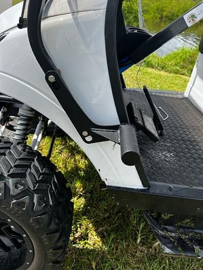 Golf Cart Foot Pegs - Set of 2 - EZGO TXT, Navitas Chassis, Madax XSeries - LSV - PTV