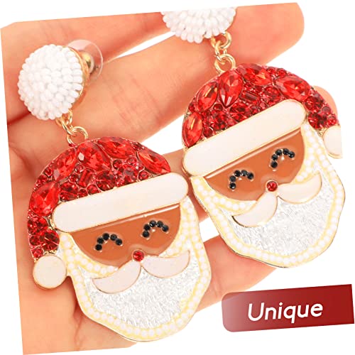 Boucles oreilles Santa Claus look captivant avec accessoires festifs classiques - 5