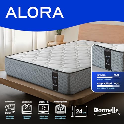 Matelas mémoire de forme 110x200 Alora pour chambre d'adolescent et studio - 6