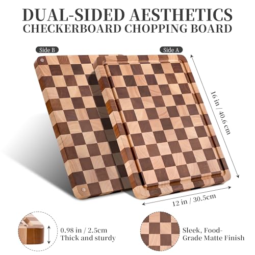 Tabla de Cortar Rectangular de Madera WILLKOMMEN miniatura 3