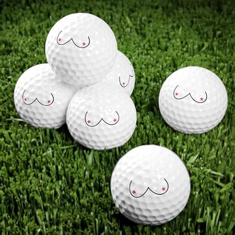 Drimoor Funny Golf Balls Gift for Golfer, Custom Novelty Golf Balls Gift Idea for Him Men Dad, Personalized Gift Golf Balls for Birthday Christmas Wedding Party Cover