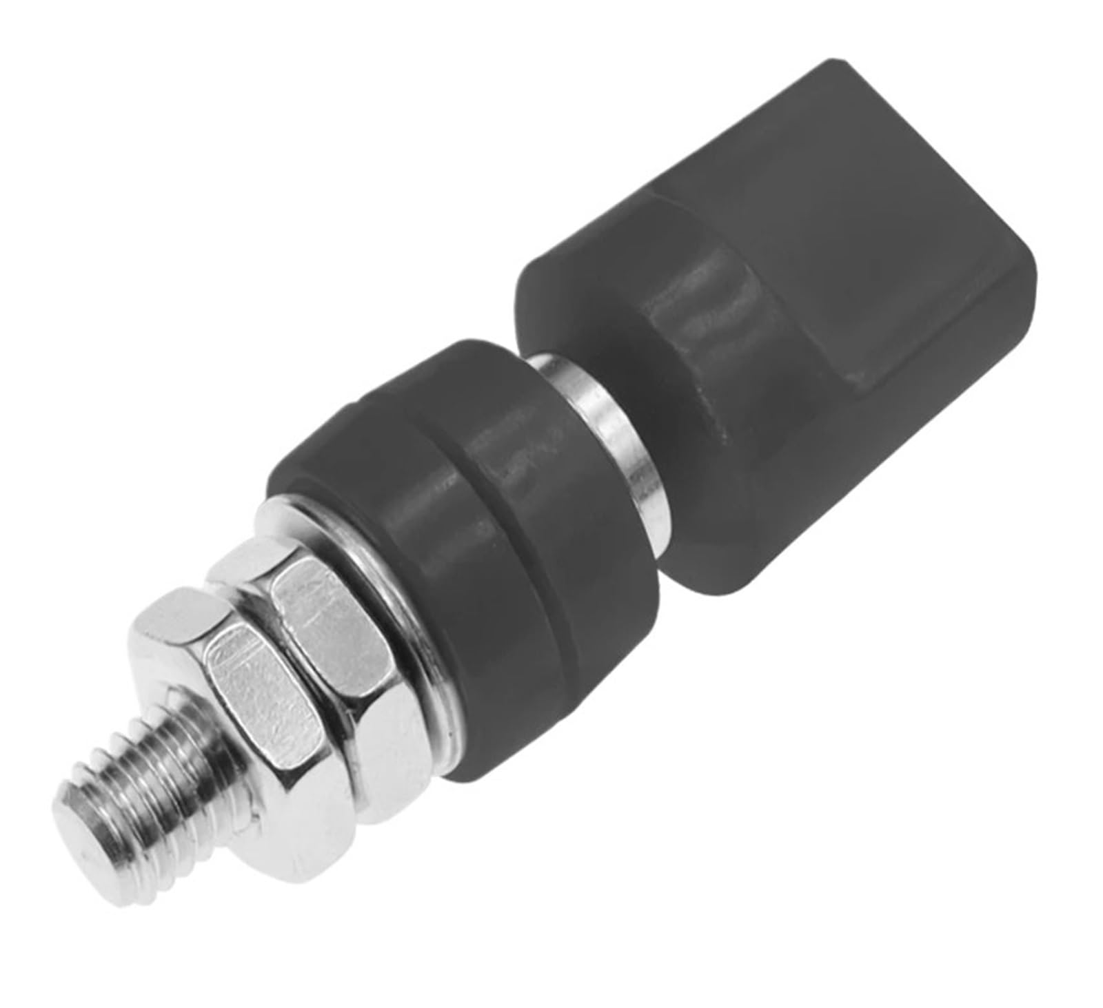 5 Stück 50-100 A Messing-Muttern mit Kappen M6/M8/M10 Bananenstecker 4 mm für große Stromkreise (Schwarz, M8 70 A)
