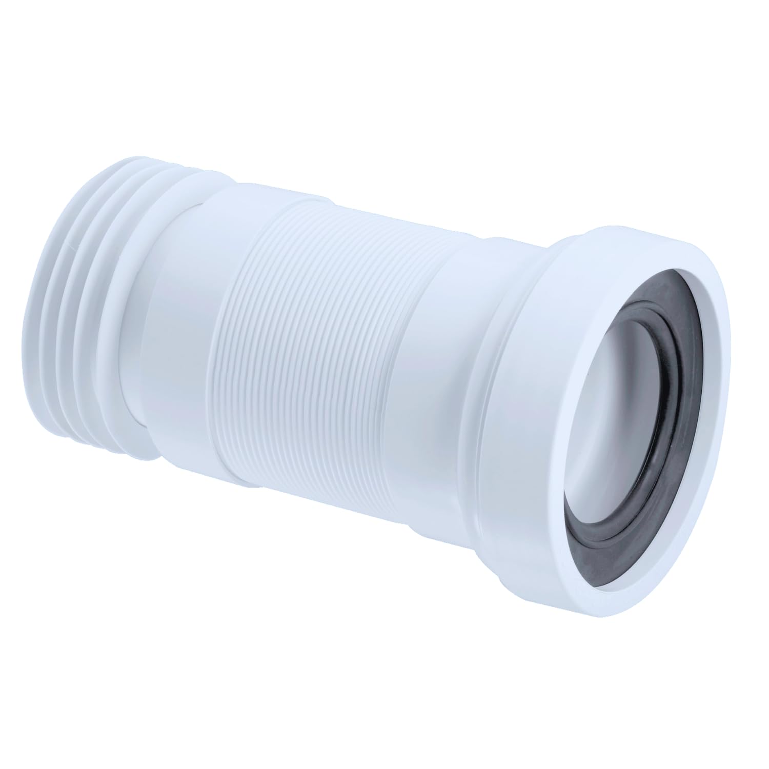 B&Q -  Push-Fit Flexible Extendable Pan Connector (Dia)107mm170mm 0.41mm
