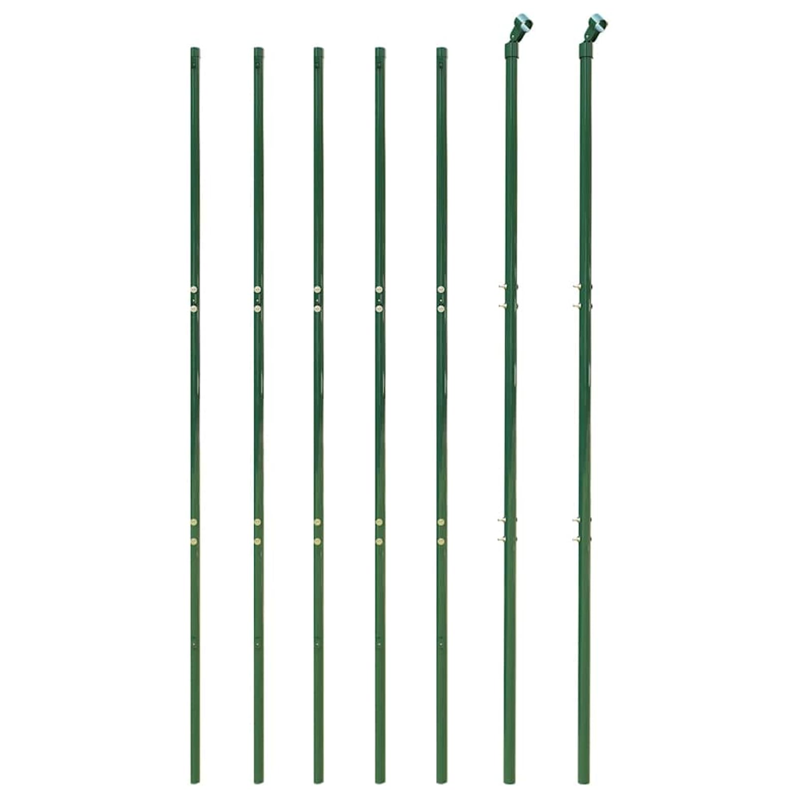 Homgoday Recinzione di filo verde 1,4 x 10 m, recinzione a rete, tensione recinto cablato, rete per piante e animali, molteplici usi