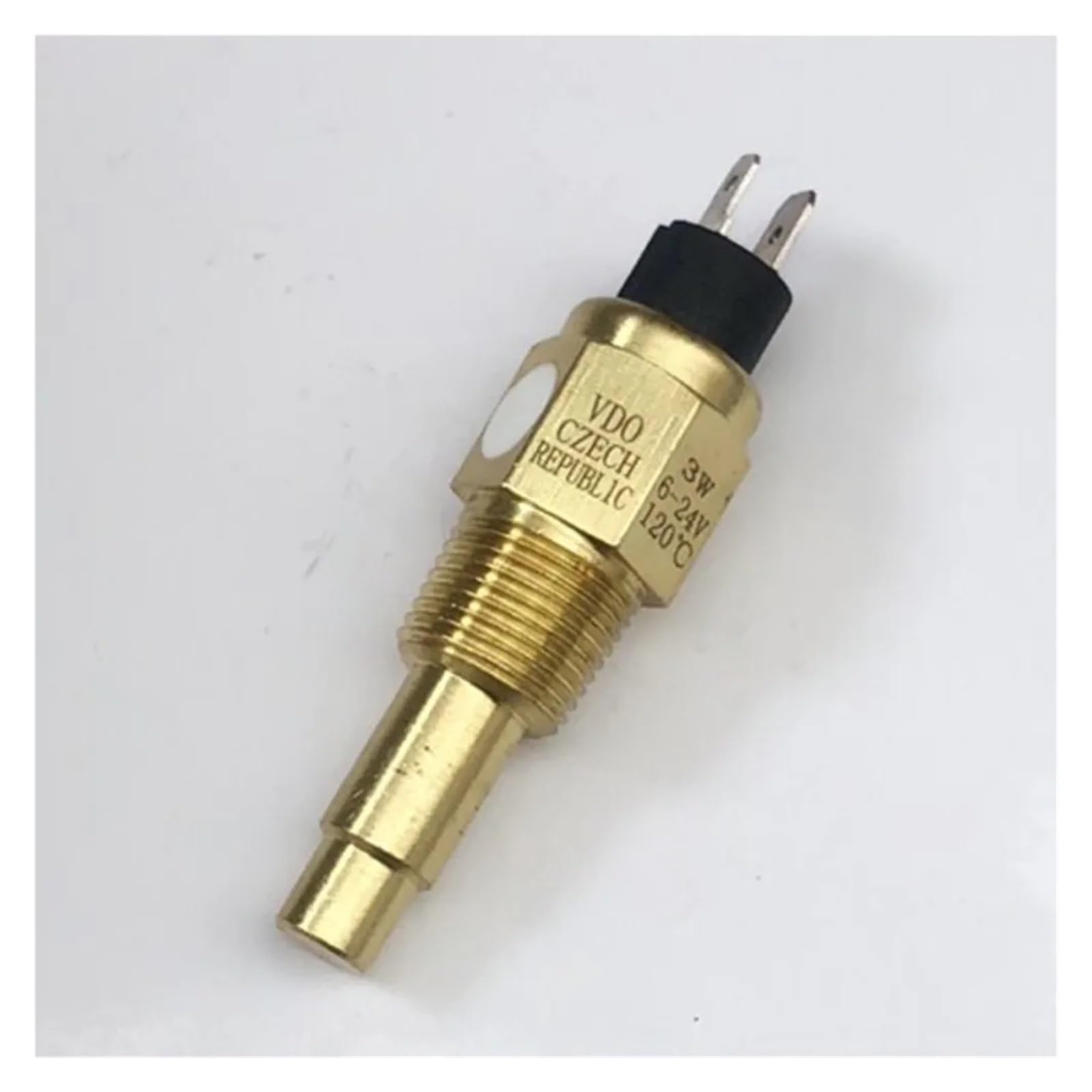 YINZHD Wtyczka czujnika temperatury wody 6-24 V 120 stopni 21/17 mm 2 wtyczki M14 * 1,5/3/8 NPT/ 1/2 NPT(3 of 8 NPT 17mm)