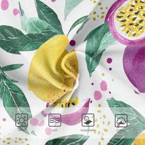 Wusikd Passion Fruits Girls' Underwear Cotton Watercolor Girls Briefs Soft Toddler Underwear 2T3