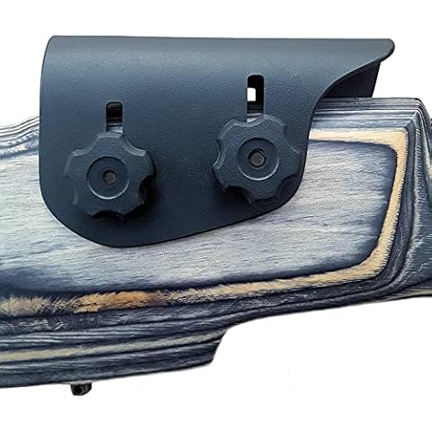 dgfweg Adjustable Cheek Rest Cheek Riser - Custom Molded - Bear Paw (Original plastic) Cover