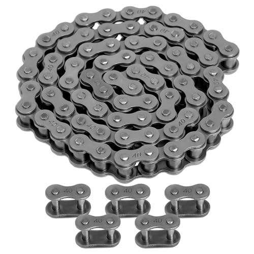 Belleone 40 Roller Chain 3 Feet with 5 Free Connecting