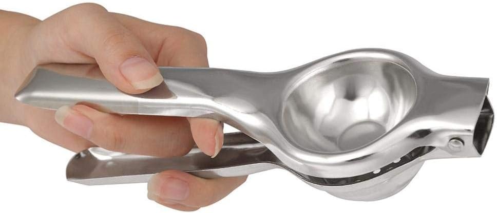 Generic Kitchen Manual Juicer Zinc Alloy Lemon Lime Squeezer Tools New Released, Silver image 4