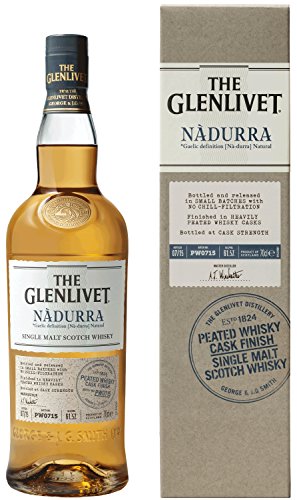 The Glenlivet Nadurra Single Malt Scotch Whisky, 70cl (Peated Whisky Cask Finish)
