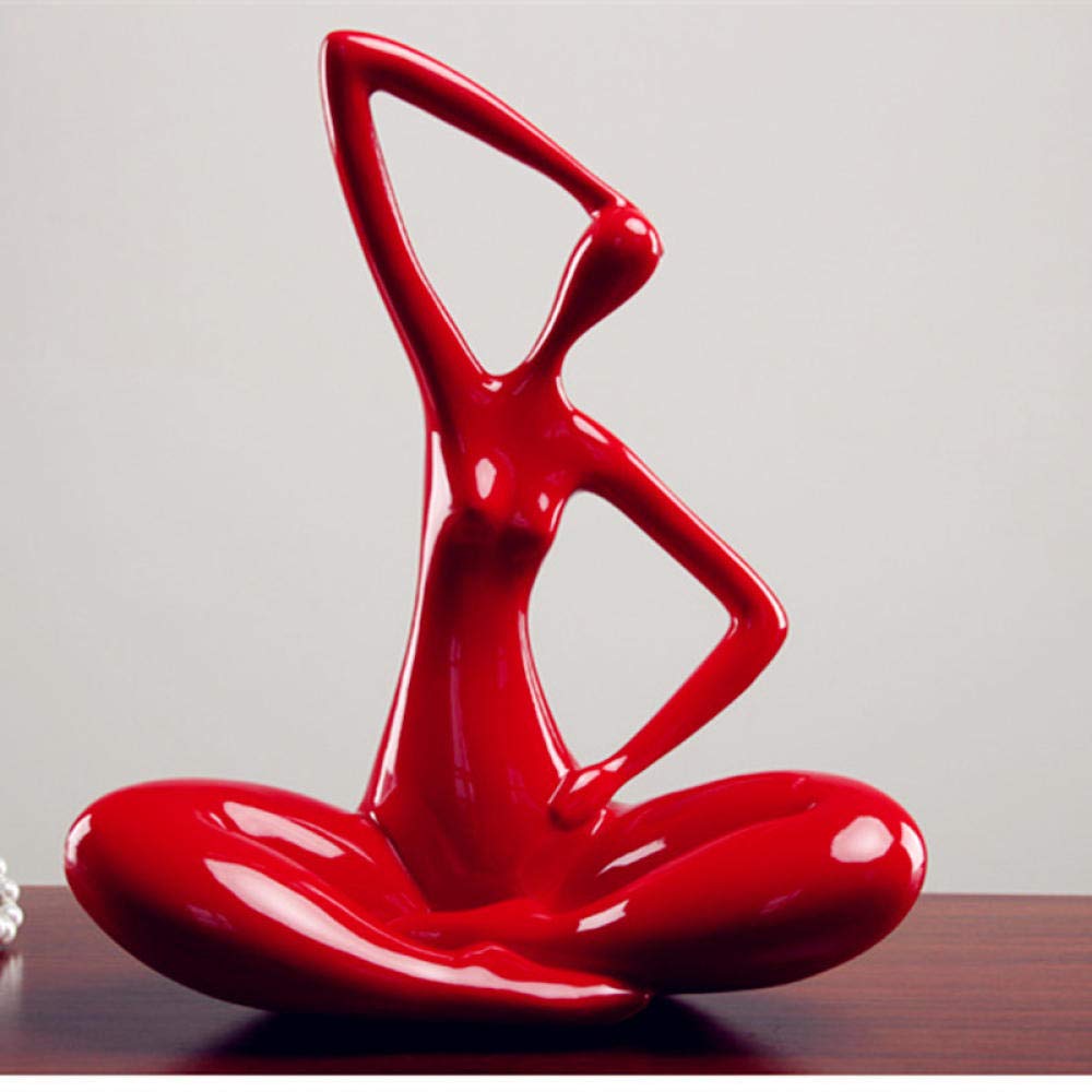 Sculpture pour la maison art féminin en résine haute finition