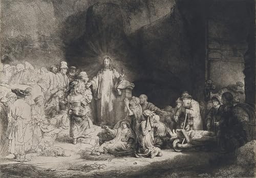 Peinture Poster Impression Tableaux Graffiti Art Mural Rembrandt Christ