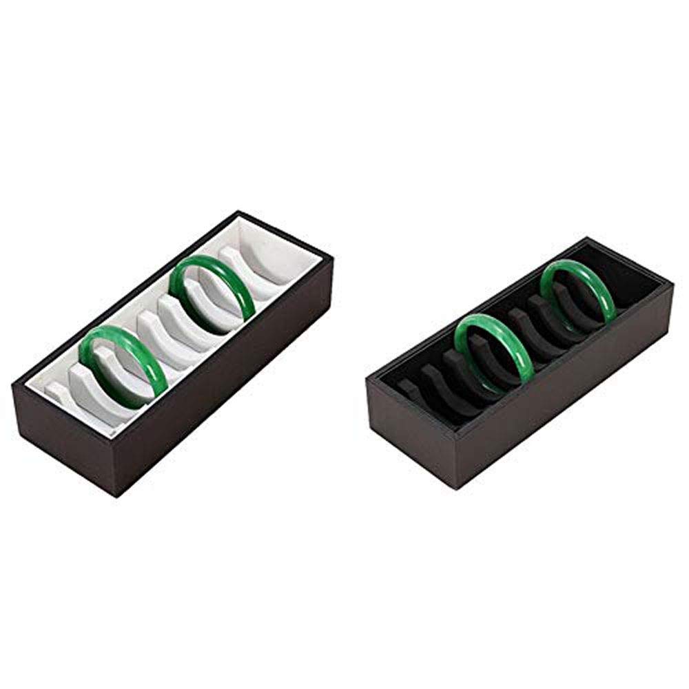 Caja con asa, Soporte para Caja de Pendientes, Bandeja para joyería, Almacenamiento de Gemelos para niñas y Mujeres