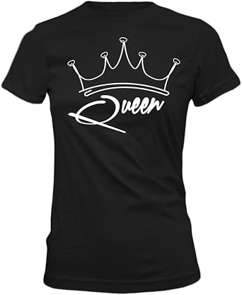 King and Queen Matching Couples T-Shirt