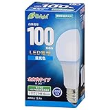 オーム(OHM) LED電球 E26 100形相当 昼光色 オーム電機 LDA12D-G AG27 06-4348