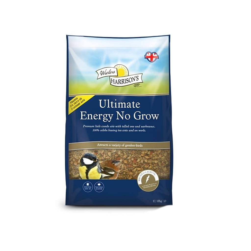 Walter Harrison's Wild Bird Seed – Ultimate Energy No Mess Garden Bird Food, 12.75 kg (Pack of 1)
