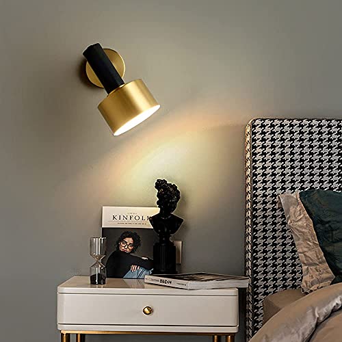 Lámpara de pared ajustable E27 para iluminación interior de dormitorio y estudio 6