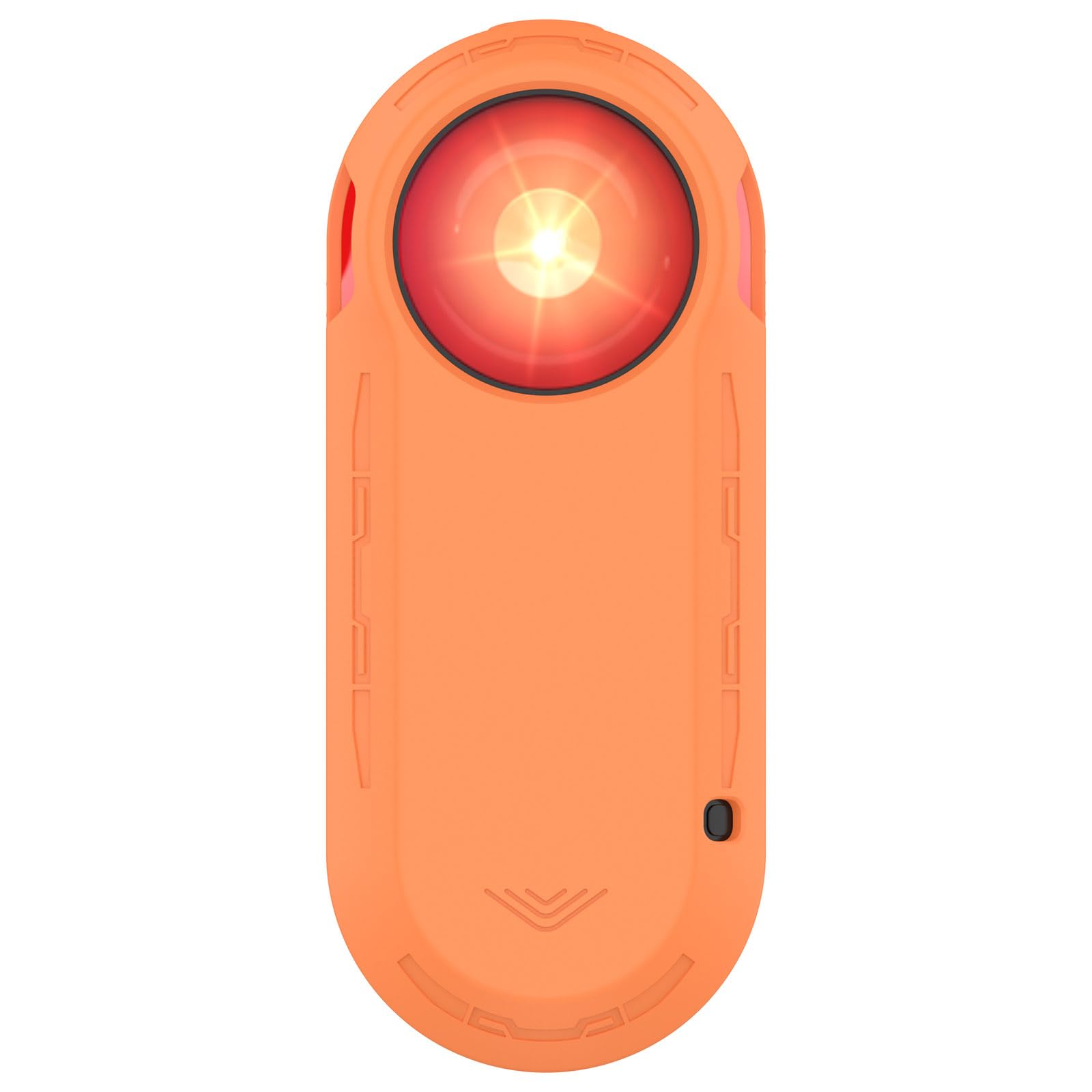 Screen Protector Case Compatible with Garmin Varia RTL515, Soft Silicone Slim Full Protective Cover for Garmin Varia RTL515 Accessories (Orange)