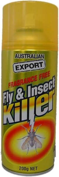 EXPORT FLYSPRAY FRAGRANCE FREE Yellow Can 200g