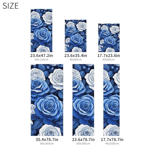 Película Decorativa Azul para Privacidad en Ventanas 23.6" x 78.7" miniatura 3