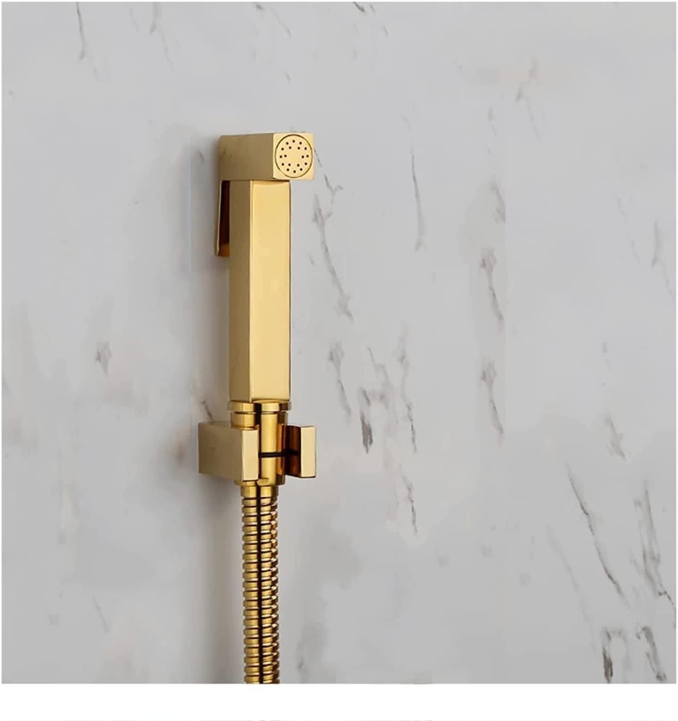 Grifo para bidé en oro cepillado de latón macizo de lujo 8