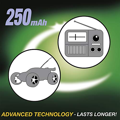 LLOYTRON NiMH Rechargeable AccuUltra Battery / 9V (PP3) Size / 250mAh / 1 Pack - B018 - Image 3