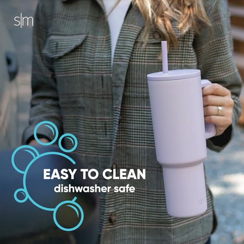 Simple Modern Plastic Reusable Straws | BPA Free and Waste Reducing Plastic Straw for Tumblers and Travel Mugs | Trek Collection | 12 Count (Pack of 1) | Midnight Black by Simple Modern - Used condition - Image 6