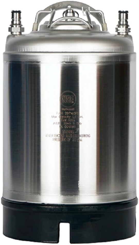 Two Pack of New AEB 2.5 Gallon Ball Lock Kegs with Single Handle