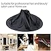 FILFEEL Barber Cloak, Hair Cutting Cape Umbrella Salon Barber Hairdressing Hair For Adult (12-Black)