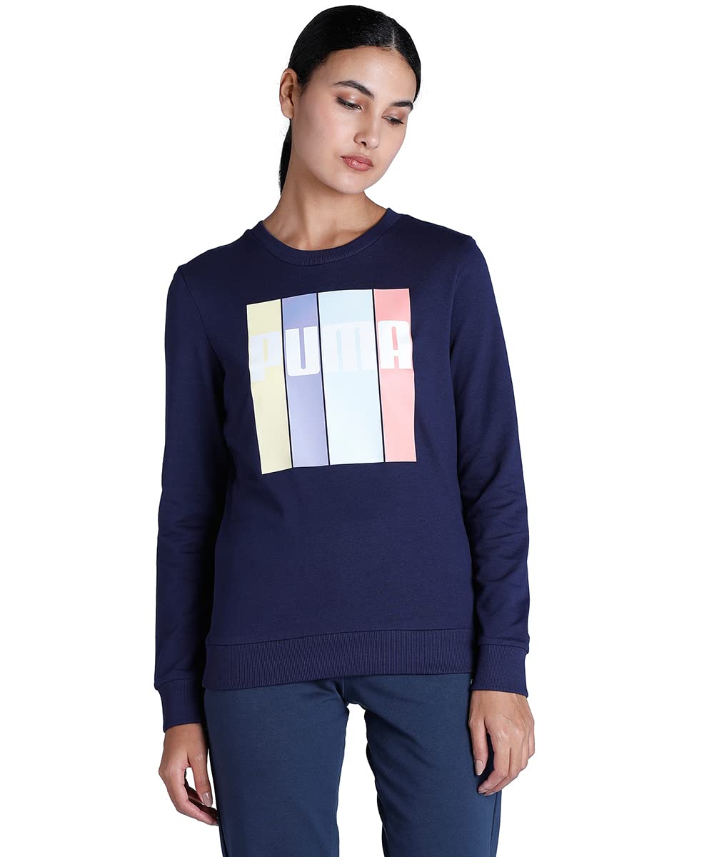 puma Cotton Women Crew Neck Sweatshirt-picture-41