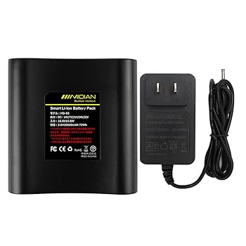 Amazon.co.jp: 【冷風機服・ペルチェ冷却服適配バッテリー】32V