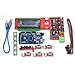 WOWOONE CNC 3D Printer Kit for Arduino Mega 2560 R3 RAMPS 1.4 Controller LCD 2004 + 6X Limit Switch Endstop 5 A4988 Stepper Driver 3D Printerarduino arduino