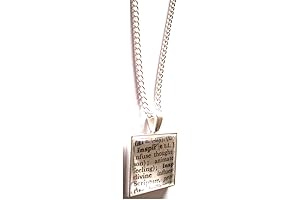 Inspire Dictionary Word Pendant, Personalized Jewelry, Custom Text Gift