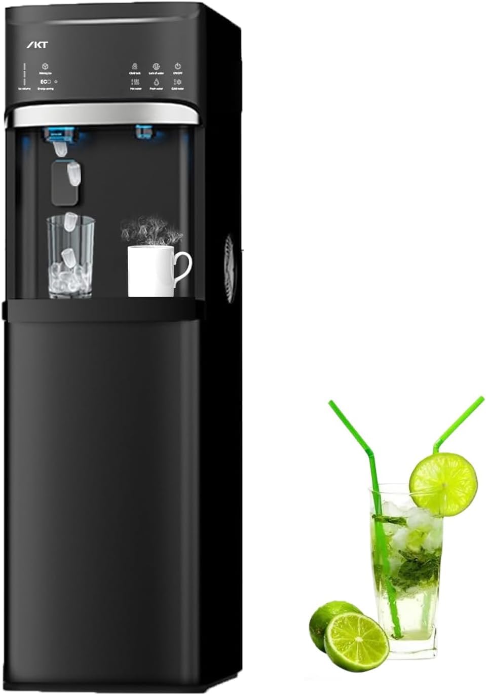 IKT Self-Clean Bottom Load Water Dispenser with Ice Maker