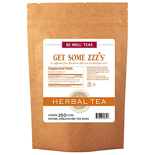 Image of The Republic of Tea, Get Some Zzz's - No. 5 Herb Tea for Rest, No Caffeine, 250 Tea Bags