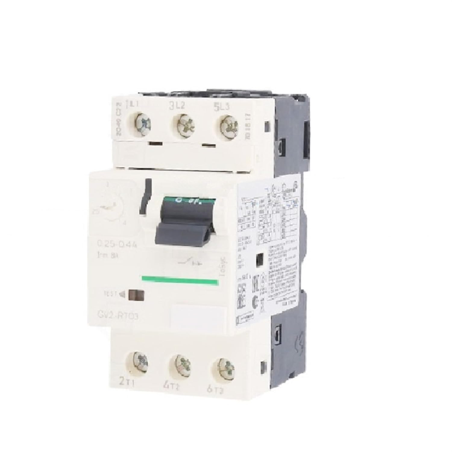 GV2RT Thermal-Magnetic Circuit Breakers GV2RT03 GV2RT04 GV2RT05 GV2RT06 GV2RT07 GV2RT08 1Pcs (Size : GV2RT08)
