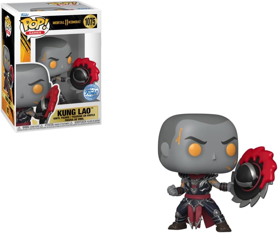Funko Games Mortal Kombat 11 Kung Lao Exclusive Pop Vinyl Figure 1075