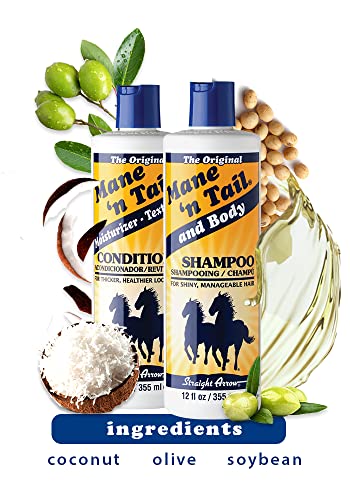 Mane 'n Tail Original Formula Shampoo and Conditioner Twin Pack, For Healthier Looking Hair, 355 ml (Pack of 1) - Image 3