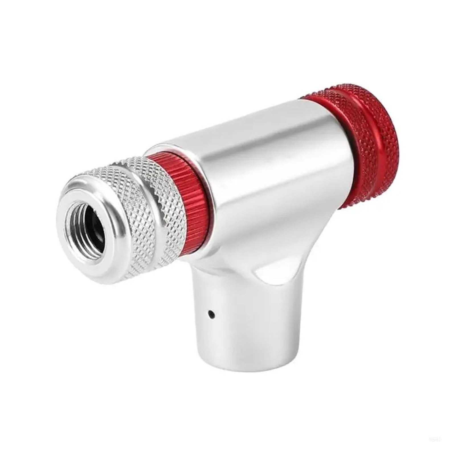 Bicycles Fast Inflation Valves Inflator Head Bike Inflation Valves Head Knob(Silver)