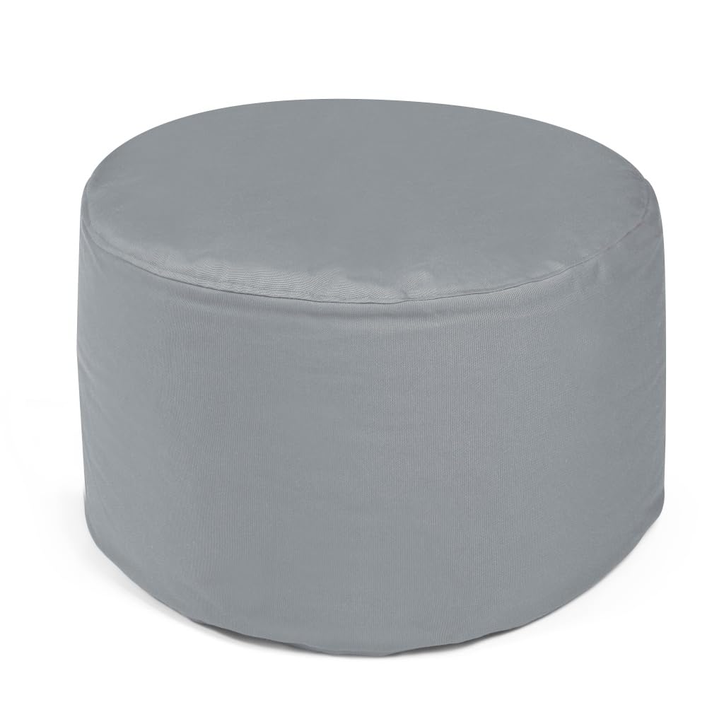 01ROCPLU-STO Rock Plus Beanbag, Pietra Grigia