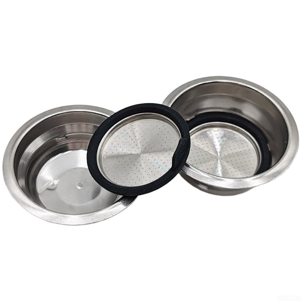 Cesta de filtro de café de 51 mm, cesta de filtro extraÃble para cafetera EC331/EC680/EC685 de acero inoxidable para cafetera espresso (cesta de 1 taza)