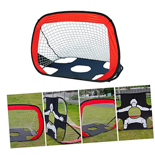 Mikinona 1Set Portable Soccer Goal Set Football Gate for Lightweight and Easy to Carry for Backyard Beach Parks and Family Games