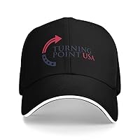 Turning Point USA Tpusa Hat Mesh Baseball Cap for Men Women Black
