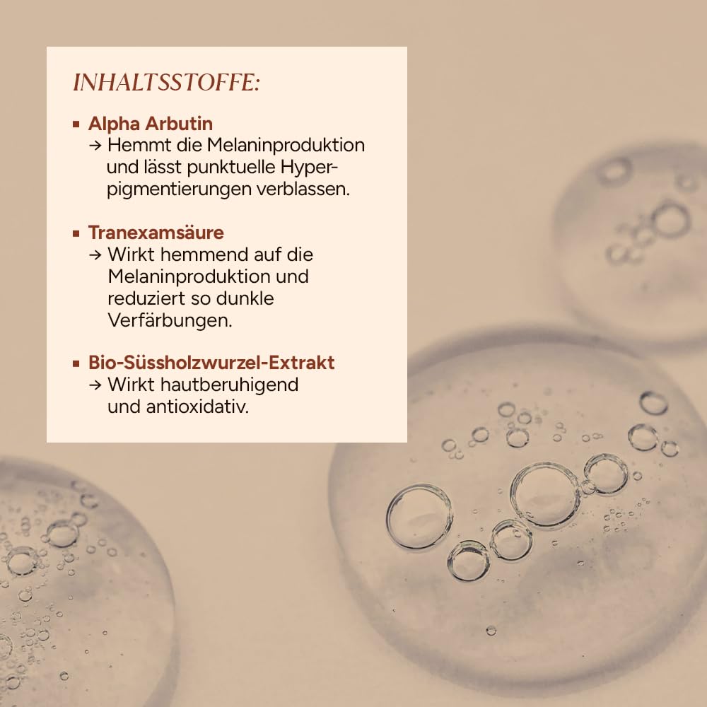 JUNGLÜCK Anti Pigmentflecken & Pickelmale Roll-On - Vegan | Spot Treatment zur Reduzierung von Pigmentflecken, Altersflecken und Pickelmalen - Easy Roll-on für einen strahlenden Teint