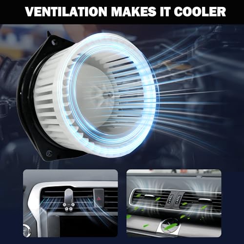 Image of 700110 Front AC Heater Blower Motor Fan Fit for Buick Lesabre for Cadillac DeVille 2002-2005, Seville 2003-2004, for Oldsmobile Aurora 2002-2003, for Pontiac Bonneville 2002-2005