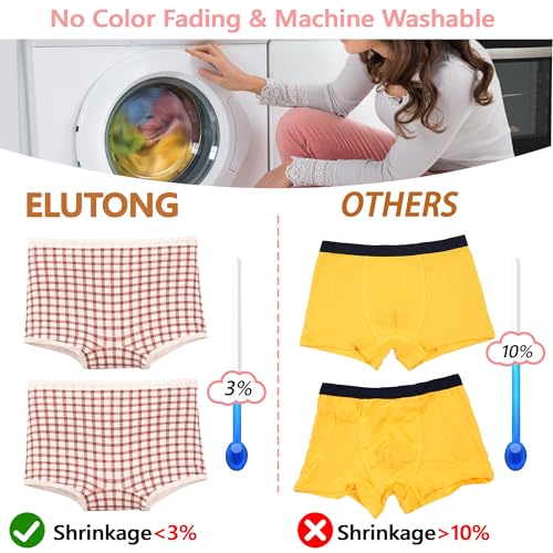 ELUTONG Toddler and Girls Underwear,6 Pack Girl Panties Soft Breathable Panty for Kids Baby 2-12 Years Multipacks2